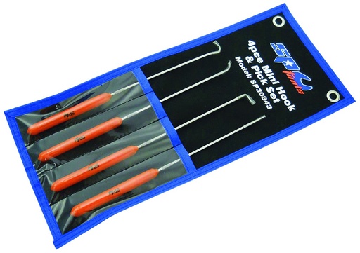 [SP30843] HOOK & PICK SET 4PCS (MINI HOOK)