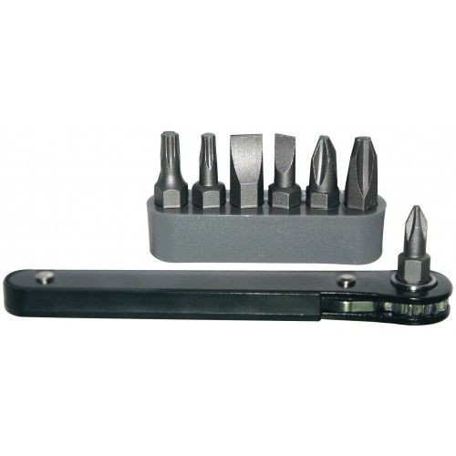[SP39608] BIT SET 8PC RATCHET DRIVER