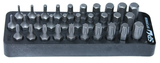 [SP39609] BITSET 30PC INHEX METRIC SAE TORX