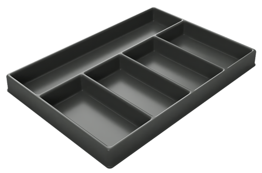 [SP40493] STORAGE TRAY 5 COMPARTMENTS FOR 1/2 DRAWER