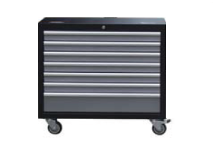 [SP41125] 7 DRAWER XL ROLLER CABINET WITH CASTERS