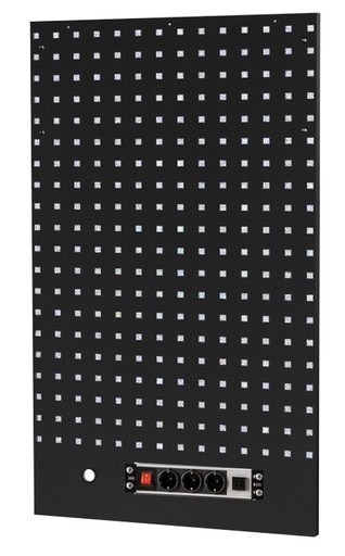[SP41146BLK] REAR PANEL BLACK WITH POWER BOARD FOR WORKSHOP SERIES