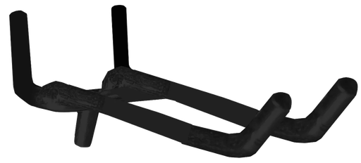 [SP45933] DOUBLE HOOK (60MM) FOR BACKWALL OF USA WORKSHOP