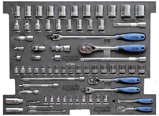 [SP50001] EVA TOOLKIT 70PC METRIC SOCKET & ACCESSORIES (CONCEPT)