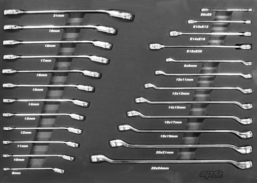 [SP50012] EVA TOOLKIT 24PC SPANNERSET