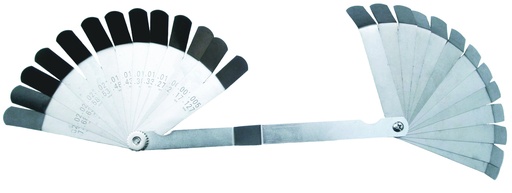 [SP64031] FEELER GAUGE SET OFFSET 26PC 0.127-0.762MM/0.005"-0.030"