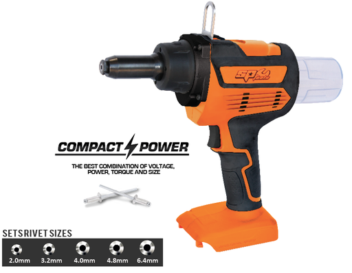 [SP81376BU] CORDLESS 18V INDUSTRIAL RIVETER (BODY ONLY)