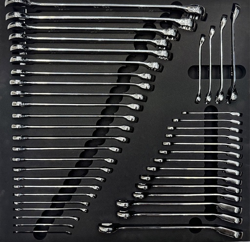 [SPUSS036] EVA FOAM USA SERIES M+ SPANNERS & GEARDRIVE SPANNERS 42PCS