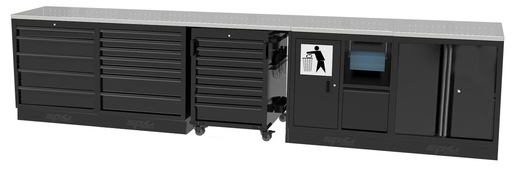 [SPUSS202S] USA WORKSHOP SERIES 8 PC LOW RVS TOP