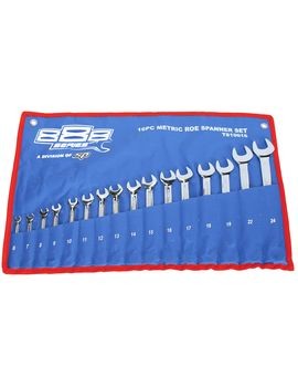 [T810016] SPANNER SET ROE METRIC 16PC